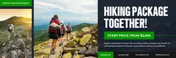 Hiking Promotion Twitter Header