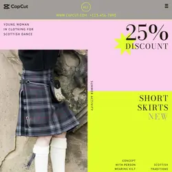 Clothing & Shoes Short skirts Discounts Business