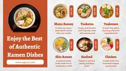 Ramen Menu Display Facebook Cover