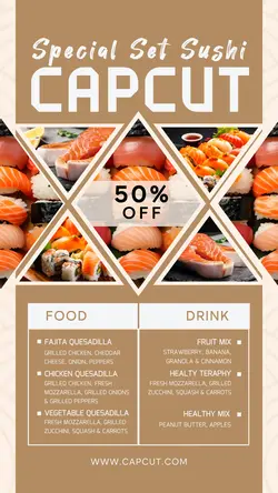 food and beveragesales promotion menu post food Old Japan