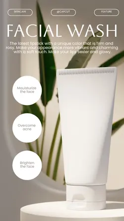 Beauty Product Feature Minimalist Instagram Story