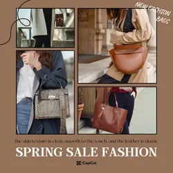 Clothing & Shoes Leather bag details minimalist
