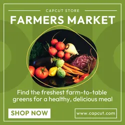 Vegetables Product Instagram Post