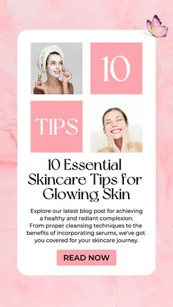 Pink Beauty Care Blog Instagram Story