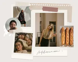 Non-marketing Personal Sharing Photo Collage Beige