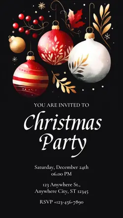 Other Industries Christmas Party Instagram Story