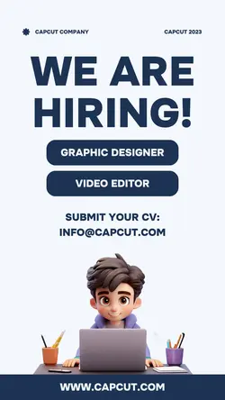 Business We Are Hiring Instagram Story