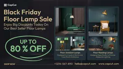 Black Friday Floor Lamp Sale