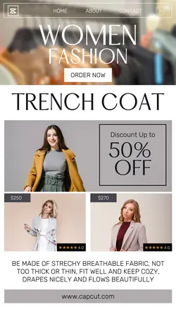 Women Fashion Promotion Instagram Story