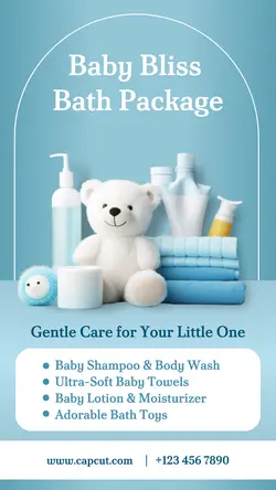 Beauty & Personal Care For Baby Product Display
