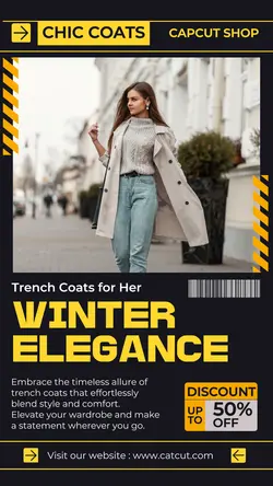 Trench Coat Instagram Story