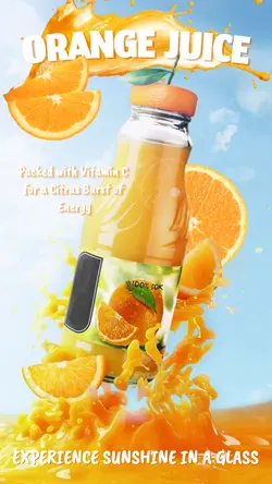 Orange Juice Poster 