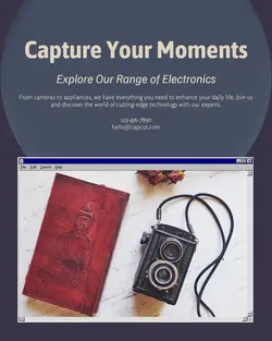 Electronic products & Appliances Invitation