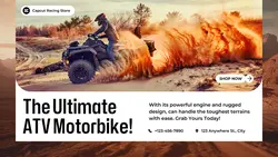 Other ATV Motorbike Product Display Twitter Post