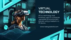 Virtual Technology Facebook Cover