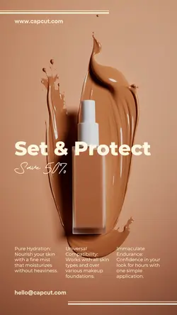 Beauty & Personal care Product display Detail Presentation