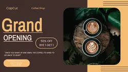 coffw shop youtube template