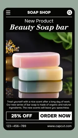 Beauty Soap Bar Sale Promotion TikTok