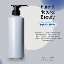 Beauty & Personal care Menu