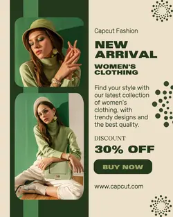 Fashion Promotion Instagram Portrait