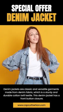 Fashion Denim Jacket Sale Instagram Story