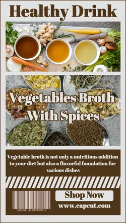 Food Vegetables Broth Instagram Story