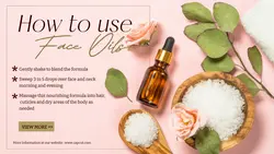 Beauty Face Oils Product Display Youtube Thumbnail