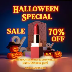 Halloween Special Discount Promo Instagram Post