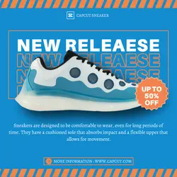 New Release Sneaker Display Instagram Post