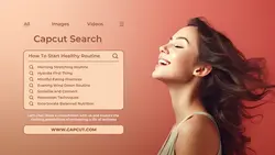 Minimalist Healthy Tips for Social Media Cover