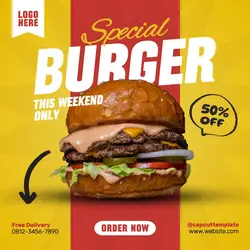 Special Burger Template