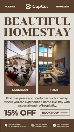 Other Industies Homestay Promotion Instagram Story