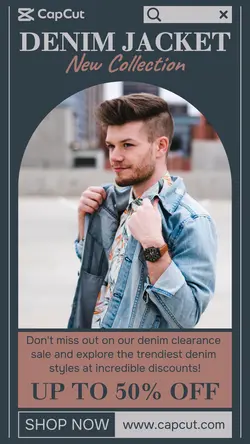 Fashion Men Denim Jacket Promotion TikTok