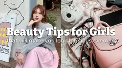 Beauty Tips for Girls Youtube Thumbnail