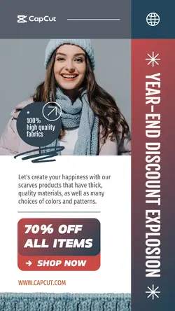 Happines with Our Scarves Promotion
