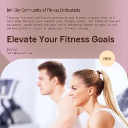Workout & Fitness Announcement