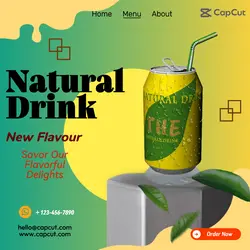 Food and Beverage natural drink
