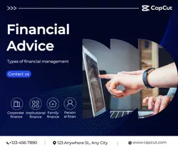 Finance  Financial  Advice Publicity Minimalist