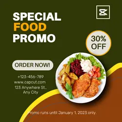 Special Food Promo Instagram Post