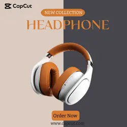 Headphone Promotion Instagram post