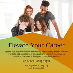 Education and training Recruitment