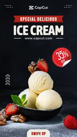 Ice Cream Promotion Sale Instagram Story