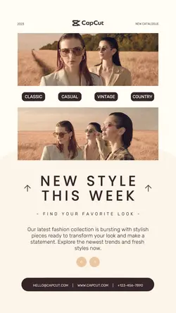 New Style This Week Instagram Story