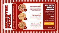 Monster Pizza Promotion