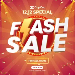 12.12 Special Flash Sale IG Template