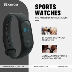 Jewelry & Sports watches showcase minimalist style