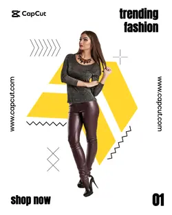 Trending Fashion - Instagram Poster