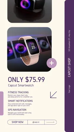 Electronics Smartwatch Promotion