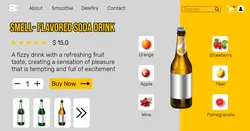 Food and Beverage & Soda bottle drink