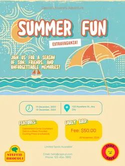Non Marketing Summer Fun Blue Classic